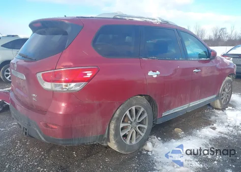 2014 Nissan Pathfinder Sl z USA, uszkodzony, nr VIN 5N1AR2MM3EC630728